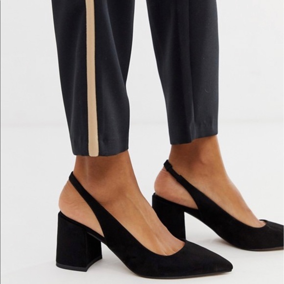 ASOS Shoes - Black Slingback Pumps